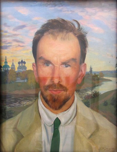 Anisimov Alexander Ivanovich by Boris Mikhailovich Kustodiev